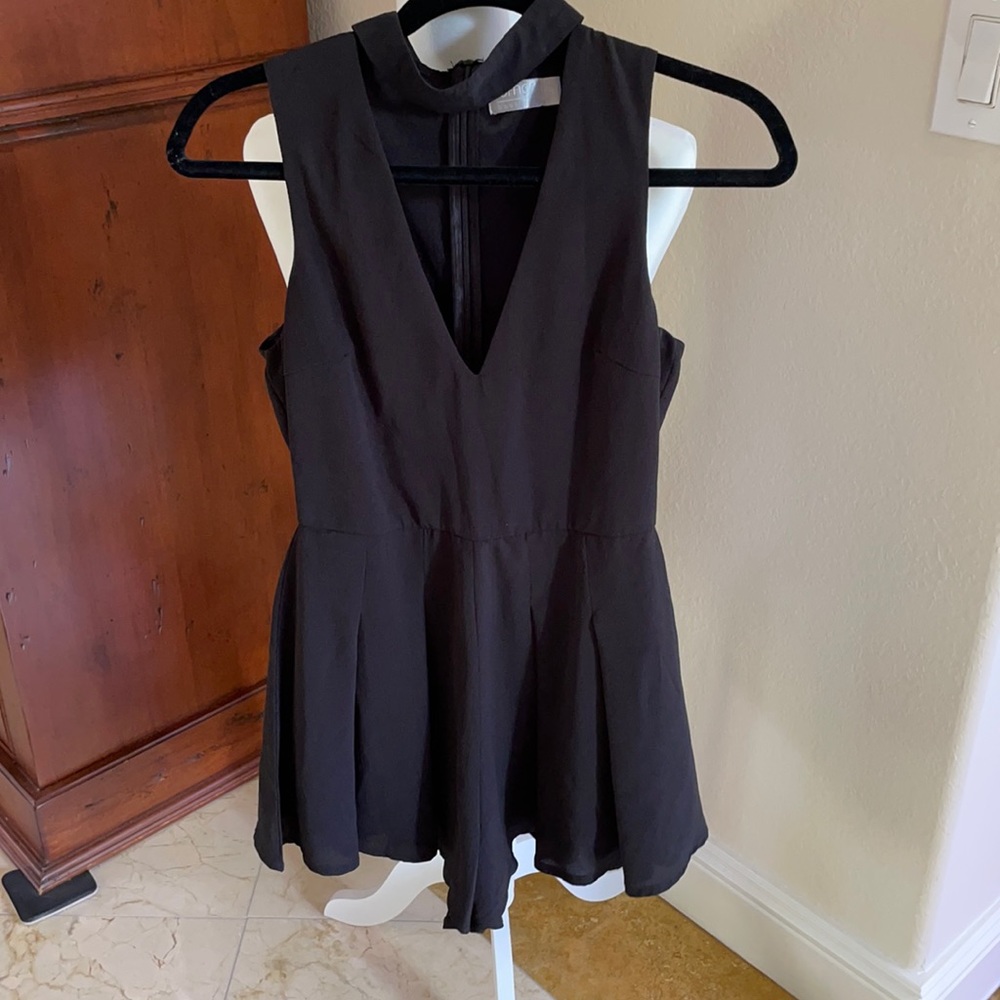 Rumor black Romper